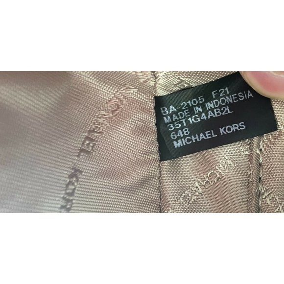 Michael Kors ADINA Pebbled Leather Medium Backpack, School Bag